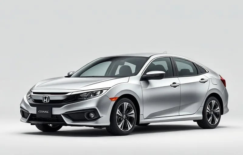 Honda Civic for rent with driver