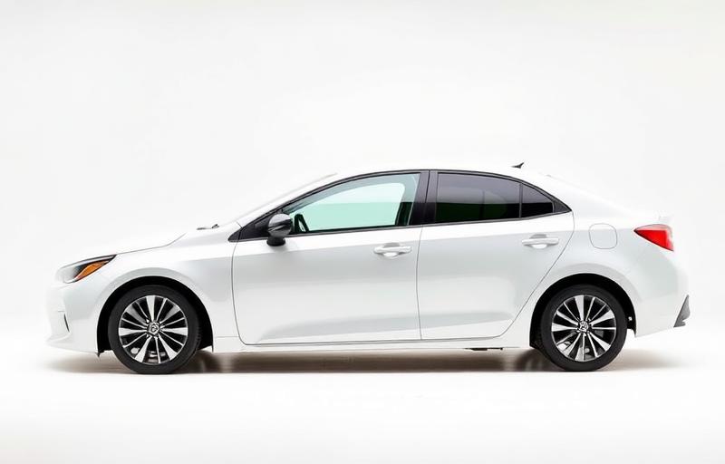 Toyota Corolla GLi for rent with driver