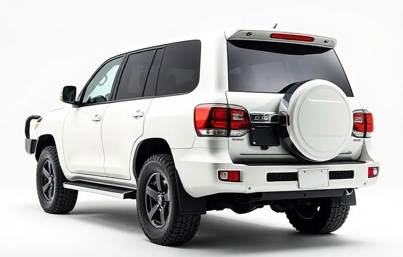 Toyota Land Cruiser V8 for rent with driver