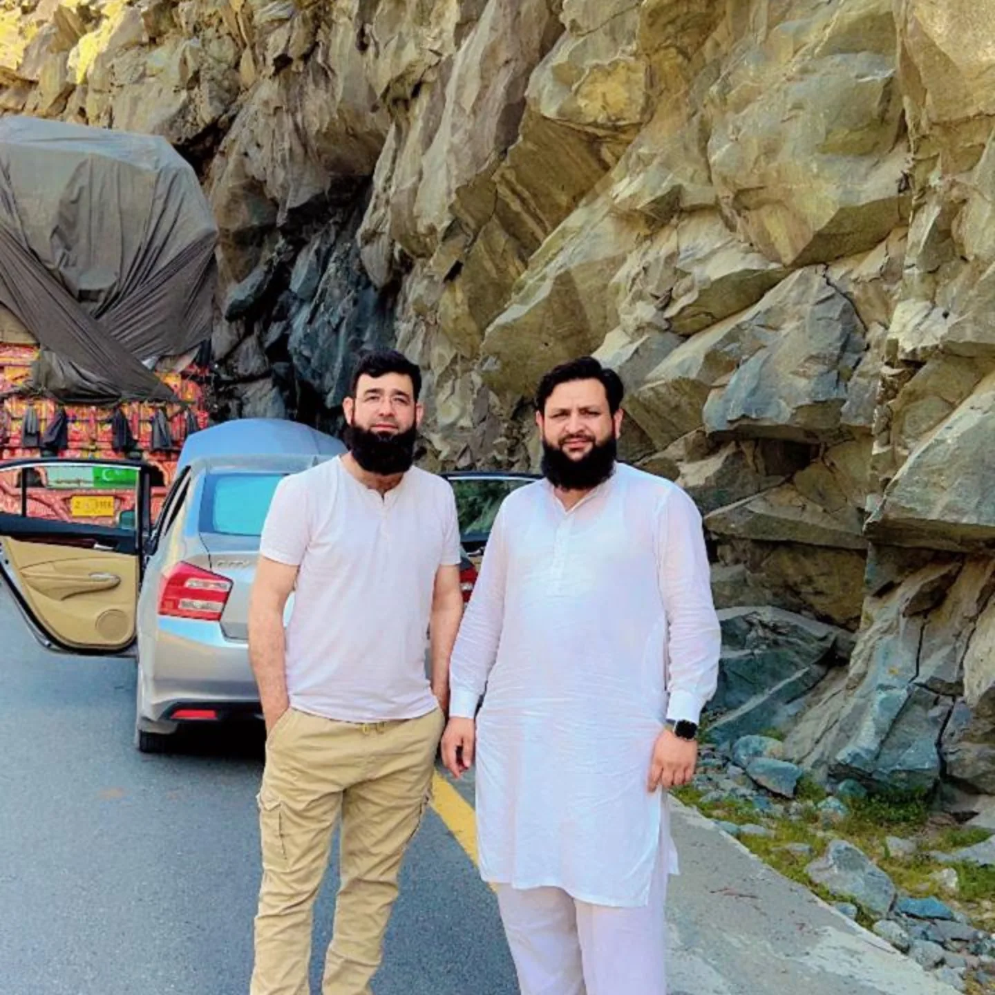 Afridi Tours team on a northern areas trip